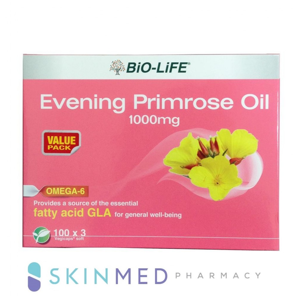 BIOLIFE EVENING PRIMROSE OIL 1000MG 100S X 3